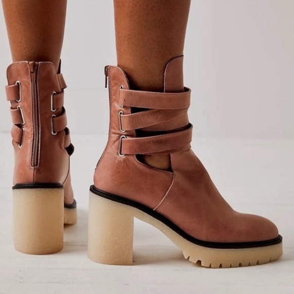 Free People Jesse Ankle Boots Size 39/9 - Picture 2 of 7